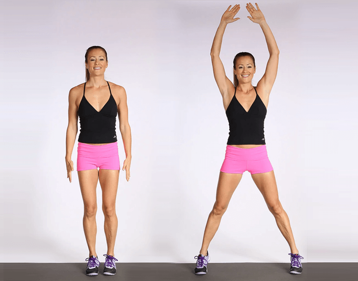 Jumping jacks 