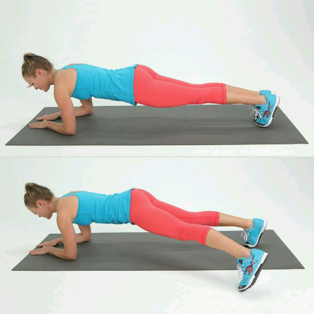 Plank jacks 