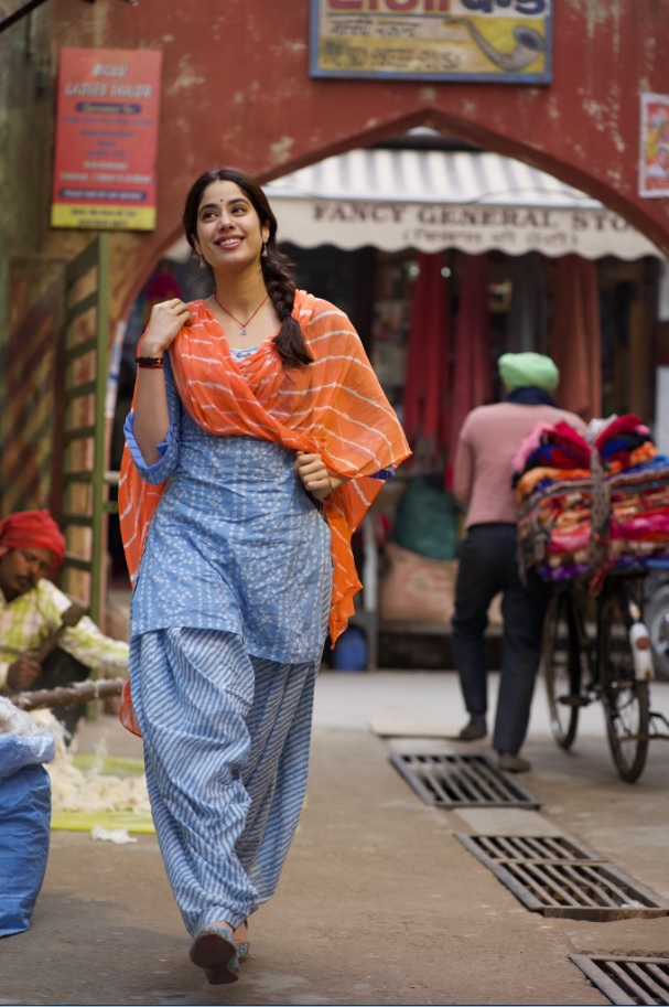 Janhvi Kapoor as Jerry in the movie