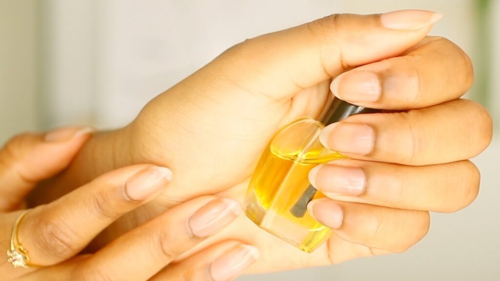 Oiling Nails