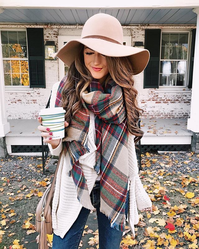 Scarf in fall